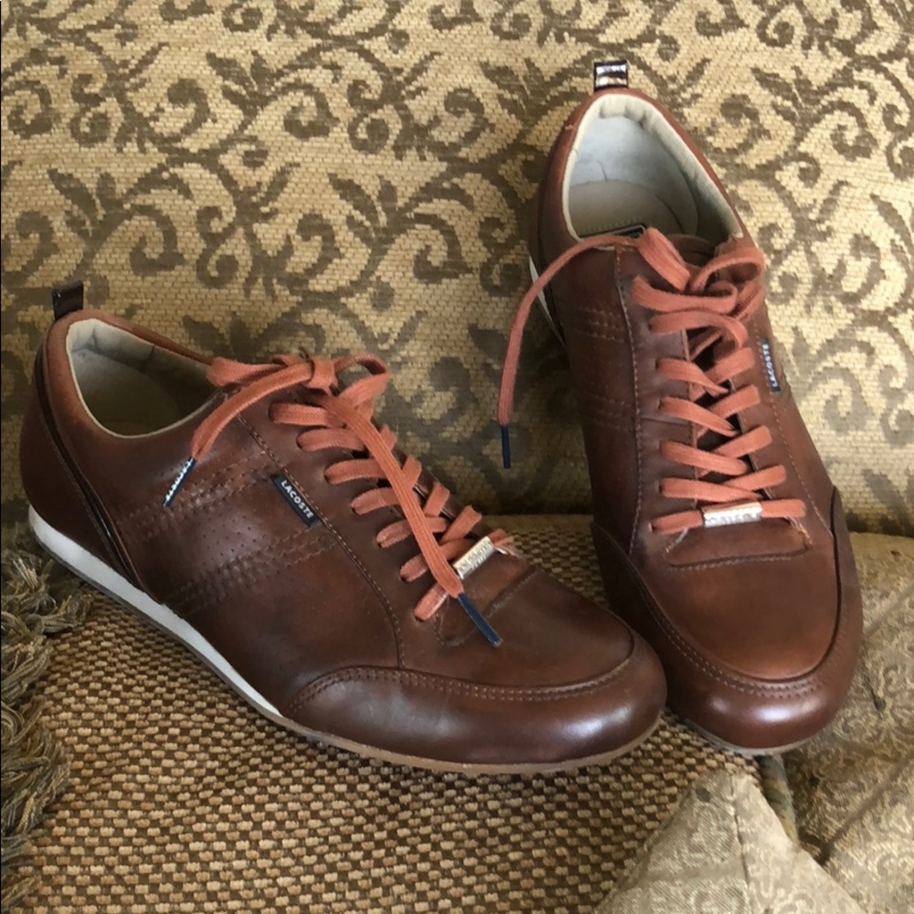 Lacoste leather shoes